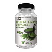 Kviečių daigai (180 lašų, ​​500 mg), Ekologiškos kviečių želmenų kapsulės, Heilen Biopharm