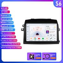 Hizpo 8G+128G galvos blokas skirtas Toyota Sienna 2 XL20 2003-2010 Automobilių radijas Multimedija Vaizdo grotuvas Navigacija Stereo GPS Android Auto Carplay 4G Autoradio S7 8Core 6G 128G