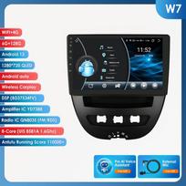 Hizpo Carplay 2din Android Autoradio, skirtas Peugeot 2005 Toyota Aygo 2014 Citroen C1 Car Radio Multimedia Video Player GPS Nav Carplay Auto 4G BT RDS DVR W7 8Core 6G 128G,AI
