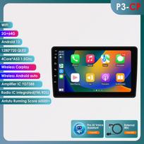 Ossuret 2DIN Android 13 Automobilio radijas Fiat Ducato 2006-2022 Peugeot Boxer Citroen Jumper 2 Multimedia Vaizdo grotuvas Carplay 4G Navigacija Išmanusis RDS GPS P3CP 4Core 2G 64G AI