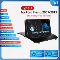 Ossuret 2din Android Autoradio for Ford Fiesta 2009 - 2017 Car Radio Multimedia Video Player GPS Navigation HeadUnit Carplay 4G WIFI Intelligent DVR W1 AB  8Core 2G 32G AI