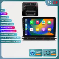 Ossuret 4G Carplay Android Auto Automobilio radijas Citroen C3 Aircross 2017-2023 C4 Aircross Multimedia grotuvas Autoradio GPS Stereo Išmanusis ekranas RDS P2CP B 4Bore 2G 32G AI