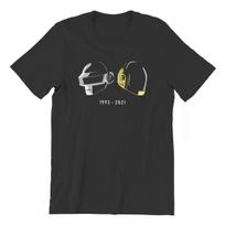 Daft Punk Elektroninės Muzikos Grupės Tribute Šalmas Menas Marškinėliai Vyrams Aukštos Kokybės Marškinėliai Laisvi Vintage Vyriški Camisa Streetwear S