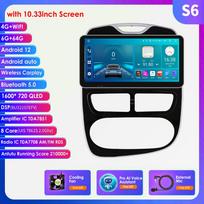 8+128G Wireless Carplay 4G-LTE 2din Android Autoradio, skirtas Renault Clio 4 2012-2016 Automobilių Multimedija Stereo GPS Navi Audio Video BT Intelligent Screen S6 8Core 6G 64G AI