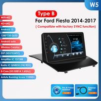 Ossuret 2din Android Autoradio for Ford Fiesta 2009 - 2017 Car Radio Multimedia Video Player GPS Navigation HeadUnit Carplay 4G WIFI Intelligent DVR W5 C 8Core 4G 64G AI