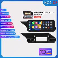 Hizpo 10.25  Išmanusis RDS automobilio ekrano stereo grotuvas, palaikantis Carplay Android Auto, skirtas Mercedes Benz W212 E-Class E200 E230 E260 E300 S212 2009-2012 NTG 4.0 HC2 2G 32G