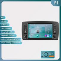 Hizpo 2Din Android 13 Car Radio for Mercedes Benz R-Class W251 R300 R280 R320 2005-2017 Multimedia Video Player Navigation Intelligent RDS GPS Carplay P1 4Core 1G 32G