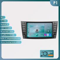 Hizpo 8  Mercedes Benz E-klasei W211 E200 E220 E300 E350 E240 E270 E280 W219 su Automobilio radijo palaikymu Belaidis išmanusis DVR Carplay Android Auto P1 4Core 1G 32G