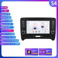 Ossuret RDS Automobilio radijas TT MK2 8J 2006 - 2014 m. Android Multimedijos vaizdo grotuvas Navigacija GPS Carplay QLED Išmanusis lietimui jautrus ekranas Automobilio stereo sistema 8G S4 8Core 4G 32G