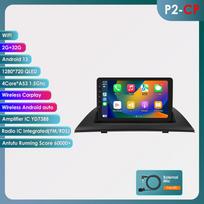 Hizpo Carplay 4G 7862 AI Išmaniosios sistemos Android 13 Automobilio radijas BMW X3 E83 2004-2012 Multimedia Vaizdo grotuvas GPS 2din Išmanusis Autoradio RDS P2CP 4Core 2G 32G