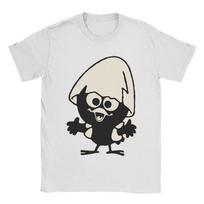 Vyriški Moteriški Spausdinti Calimero Juodas viščiukas Marškinėliai T-shirt Grynos medvilnės Marškinėliai Drabužiai S