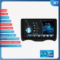 Hizpo Carplay 4G 2Din Android 13 Automobilinis radijas Citroen C2 2002 - 2006 Citroen C3 Multimedijos vaizdo grotuvas Išmanusis ekranas GPS DSP WIFI Automagnetola SWC W7 8Core 6G 128G
