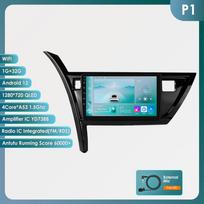 Hizpo Carplay 4G 10.1 colio Išmaniosios automobilio sistemos Android automobilio radijas Toyota Corolla Auris 2013 - 2016 m. GPS Stereo Išmanusis ekranas Bluetooth RDS P1 4Core 1G 32G