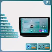 Ossuret 10.1'' QLED ekranas 2din Android automobilio radijas Multimedijos vaizdo grotuvas Skoda Fabia 2 2007 - 2014 GPS Navigacija Carplay AutoIntelligent 4G RDS WIFI P1 4Core 1G 32G AI