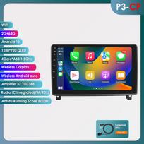 Ossuret Carplay 4G  Android 13 Car Radio for Peugeot 407 CC SW 2004 - 2011 407CC Multimedia Video Player GPS Autoradio Intelligent Screen DVR Cam P3CP 4Core 2G 64G