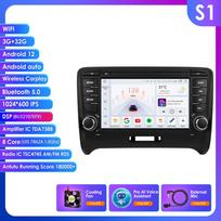 Ossuret RDS Automobilio radijas TT MK2 8J 2006 - 2014 m. Android Multimedijos vaizdo grotuvas Navigacija GPS Carplay QLED Išmanusis lietimui jautrus ekranas Automobilio stereo sistema 8G S1 8Core 3G 32G AI