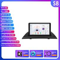 Hizpo Carplay 4G 7862 AI Išmaniosios sistemos Android 13 Automobilio radijas BMW X3 E83 2004-2012 Multimedia Vaizdo grotuvas GPS 2din Išmanusis Autoradio RDS S8 8Core 8G 128G AI