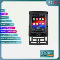 Hizpo 9.7 AI Belaidis CarPlay Android Auto Automobilio Radijas Peugeot 407 SW CC 2004-2011 Stereo Multimedia GPS Galvos Vieneto Ekranas WIFI Išmanusis Ekranas P2CP 4Core 2G 32G