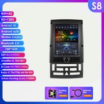 Hizpo 9.7 AI Belaidis CarPlay Android Auto Automobilio Radijas Peugeot 407 SW CC 2004-2011 Stereo Multimedia GPS Galvos Vieneto Ekranas WIFI Išmanusis Ekranas S8 8Core 8G 128G