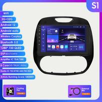 8G+128G Carplay 4G-LTE 2din Android Autoradio, skirtas Renault Kaptur Captur 2016–2019 automobilių daugialypės terpės stereofoninis GPS Navi garso ir vaizdo BT SWC išmanusis ekranas S1 8Core 3G 32G