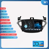 Hizpo 8Core 7862 Audio 2din Android Autoradio, skirtas Opel Adam, skirtas Opel Corsa E Car Radio Multimedia Video Player GPS Carplay Auto 4G DSP Intelligent RDS W1 8Core 2G 32G