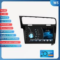 Hizpo Hizpo 10.1 Carplay 4G 2 Din Android 13 Car Radio for Volkswagen Golf 7 2013 - 2017 Black Grey Video Player GPS DSP Intelligent Autoradio RDS W5  B 8Core 4G 64G