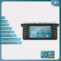 Ossuret 7 colių 8G 128G AI balsu 2DIN Android Auto radijas BMW 3 E46 M3 318 320 325 330 335 Carplay 4G NET automobilio multimedija GPS išmanusis auto radijas P1 4Core 1G 32G