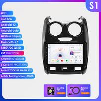 Hizpo Carplay Android automobilio radijas Renault Duster 2015 2016 2017 2018 -2020 navigacijai GPS multimedijos grotuvas stereo išmanusis ekranas WiFi+4G DSP S1 8Core 3G 32G