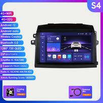 Hizpo 8G+128G galvos blokas skirtas Toyota Sienna 2 XL20 2003-2010 Automobilių radijas Multimedija Vaizdo grotuvas Navigacija Stereo GPS Android Auto Carplay 4G Autoradio S4 8Core 4G 32G