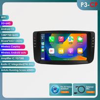 9 colių Carplay 4G 2 Din Android 13 automobilio radijas, skirtas Fiat Linea 2012–2015 Fiat Punto EVO Multimedijos vaizdo grotuvas Navi GPS DSP WIFI išmanusis ekranas P3CP 4Core 2G 64G AI