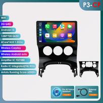 Ossuret 2din Android automobilio radijas Peugeot 3008 AT MT 2009 - 2015 m. Automobilio radijas Multimedia vaizdo grotuvas GPS navigacija Pagrindinis įrenginys Carplay Išmanusis ekranas RDS P3CP 4Core 2G 64G AI