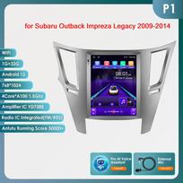 Ossuret 9.7  Android 13 Belaidis Carplay Subaru Outback Impreza Legacy 2009-2014 Automobilio Stereo Radijas GPS Išmanusis Medijos Grotuvas 4G BT 2 Din P1 4Core 1G 32G AI