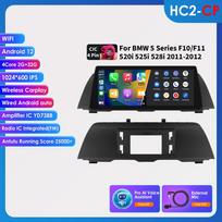 Ossuret Android automobilio multimedijos grotuvas BMW F10 F11 520i 525i 528i CIC NBT 2011 - 2017 Automobilio radijas Multimedia grotuvas GPS grotuvas 1920*720 Išmanusis ekranas RDS HC2 2G 32G AI
