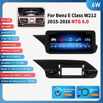 Ossuret 10.25  Android 13 Automobilio radijas 2din Carplay Mercedes Benz W212 E klasės E200 E230 E260 E300 S212 NTG 4.0 4.5 5.0 Išmanusis multimedijos audio 6W 6G 64G AI