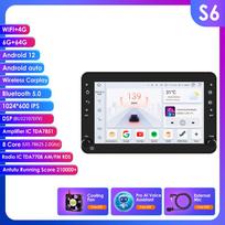 Ossuret  Intelligent GPS Autoradio Carplay 4G 2Din Android 13 Car Radio For Alfa Romeo Brera Spider 159 Sportwagon Multimedia Video Player Navigation S6 8Core 6G 64G AI