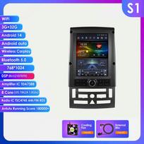 Ossuret 9.7 AI Belaidis CarPlay Android Auto Automobilio Radijas Išmanusis Ekranas Peugeot 407 SW CC 2004-2011 Stereo Multimedijos GPS Galvos Vieneto Ekranas WIFI S1 8Core 3G 32G