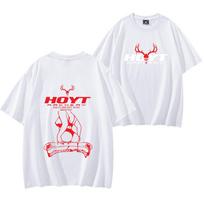 Hoyt Archery Sexy Girl T-Shirt Unisex Short Sleeve Casual Cotton Shirt Men Women Streetwear Tee Tactical Gear for Hunting Lover S