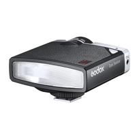 „Godox Lux Junior“ retro fotoaparato blykstė GN12 6000K spalvota temperatūra automatinis ir rankinis režimai 1/1–1/64 blykstė juoda