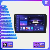 Hizpo 4G+WIFI 2 Din Android Auto radijas, skirtas A3 8P 2003–2013 Carplay Car Multimedia GPS 2din Autoradio Navigation GPS Head Unit Automotivo Video S1 8Core 3G 32G