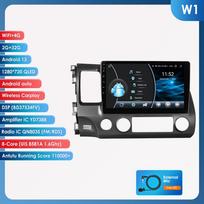 „HIzpo Autoradio 2Din Android 13“ automobilinis radijas, skirtas „Honda Civic 2006–2011“ daugialypės terpės vaizdo grotuvas GPS navigacija RDS 4G „Carplay“ galvos blokas „Carplay“ W1 8Core 2G 32G