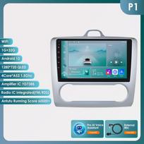 Hizpo 2din Android Autoradio for Ford Focus 2 2004 - 2011 Exi Auto Car Radio Multimedia Video Player GPS Nav Head Unit Carplay  Intelligent 4G WIFI P1 S 4Core 1G 32G AI