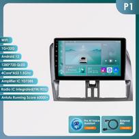 Hizpo 9 colių Carplay 4G-LTE 2din Android 13 Automobilių radijo daugialypės terpės vaizdo grotuvas GPS navigacija, skirta Volvo XC60 2008-2017 galvos blokas BT išmanusis ekranas SWC P1 (2014-2017) 4Core 1G 32G AI