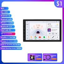 Hizpo 2 DIN Automobilio Radijas GPS Android Multimedia Grotuvas Universalus 7  Garso Navigacija Volkswagen Nissan Hyundai Kia Toyota Išmaniajam RDS SWC DVR S1 8Core 3G 32G