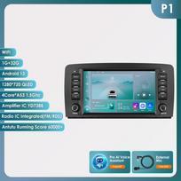 Hizpo 2Din Android 13 Car Radio for Mercedes Benz R-Class W251 R300 R280 R320 2005-2017 Multimedia Video Player Navigation Intelligent RDS GPS Carplay P1 4Core 1G 32G AI