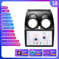 Ossuret Android 14 Intelligent Autoradio 2din Carplay For Nissan Qashqai J10 2006 2007 2008 2009 2010-2013 multimeida player Gps Navi Stereo Screen S8 8Core 8G 128G AI