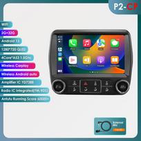 „Hizpo 4G Carplay Android Auto Stereo“, skirtas „Chevrolet Camaro 2010–2015“ automobilio radijui, multimedijos grotuvui, navigacijai, stereo, išmaniajam ekranui, DSP, 5G WIFI. P2CP 4Core 2G 32G