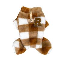 Winter Dogs Jumpsuit Clothes Chihuahua Pug Onesies Puppy Warm Pajamas for Small Mid Dogs Pet Jacket Coat Yorkies Bulldog Apparel S ruda