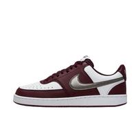 Nike  Court Vision Low  White/Burgundy Crush/Metallic Pewter Women Sneakers Red IM7647-100 38