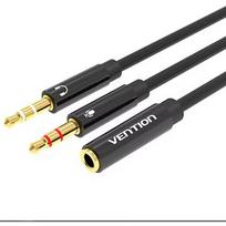 Vention CABLE AUDIO 2X3.5MM TO 3.5MM/0.3M BBTBY VENTION BBTBY