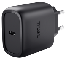 TRUST Charger Maxo 45W Black USB-C + 2m USB-C Cable Black